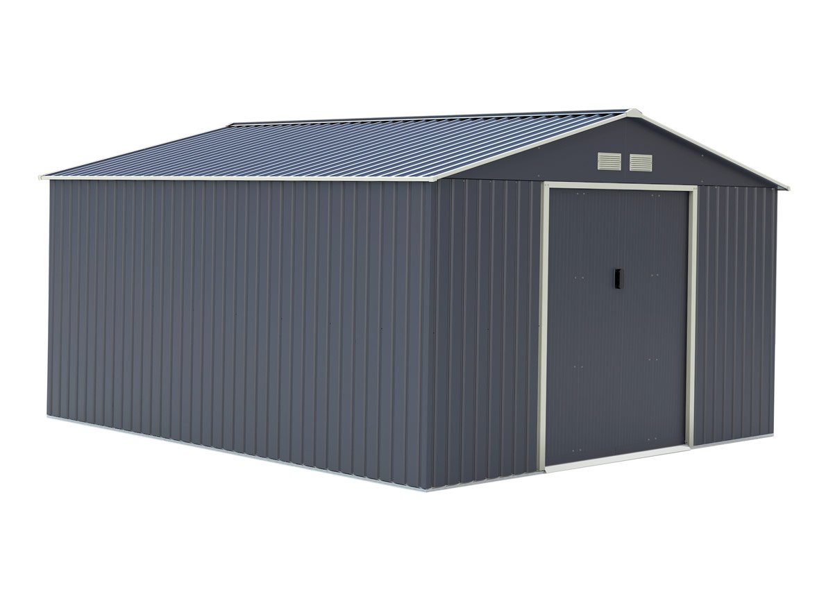 Abri de jardin métal 12.99m² - Prix d'usine