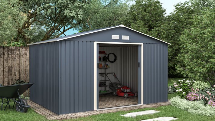 Abri de jardin métal 8.67m² - Prix d'usine 3