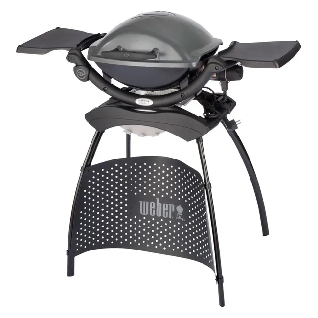 Barbecue électrique WEBER Q 1400 stand, noir 2
