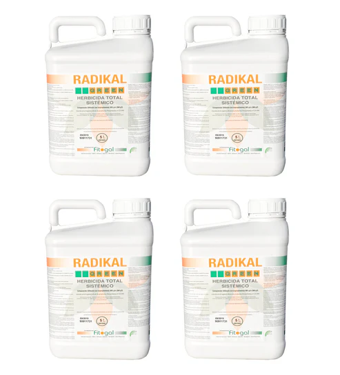 Herbicide Radikal Professionnel 4x5L tous jardins