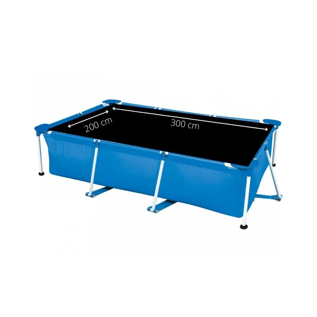 Intex Piscine – Frame Pool – 300 x 200 x 75 cm – Avec Tapis solaire, Pompe filtrante & Filtre 3