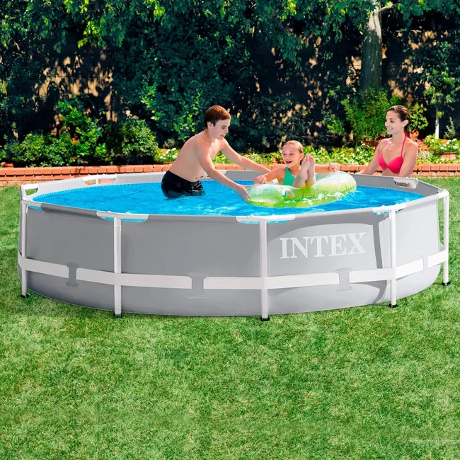 Kit de piscine « Prism » rond 3.05×0.76cm – Intex 2