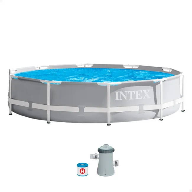 Kit de piscine « Prism » rond 3.05×0.76cm – Intex