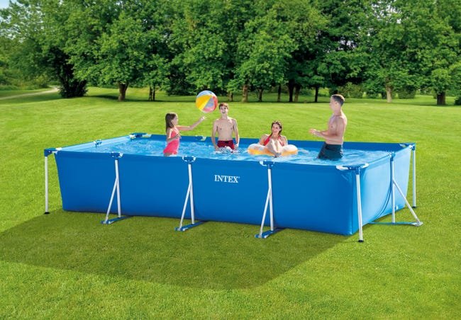 Piscine tubulaire INTEX Metal Frame L.4,50 x l.2,20 m x H.0,84 cm 2