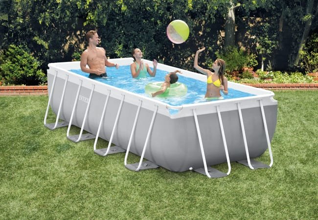 Piscine tubulaire INTEX Prism Frame rectangulaire L.4,00 x l.2,00 x H. 1,00m 5