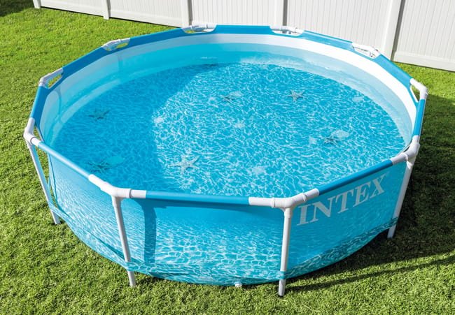 Piscine tubulaire OCEAN INTEX, D.3,05 m x H.0,76 m 2