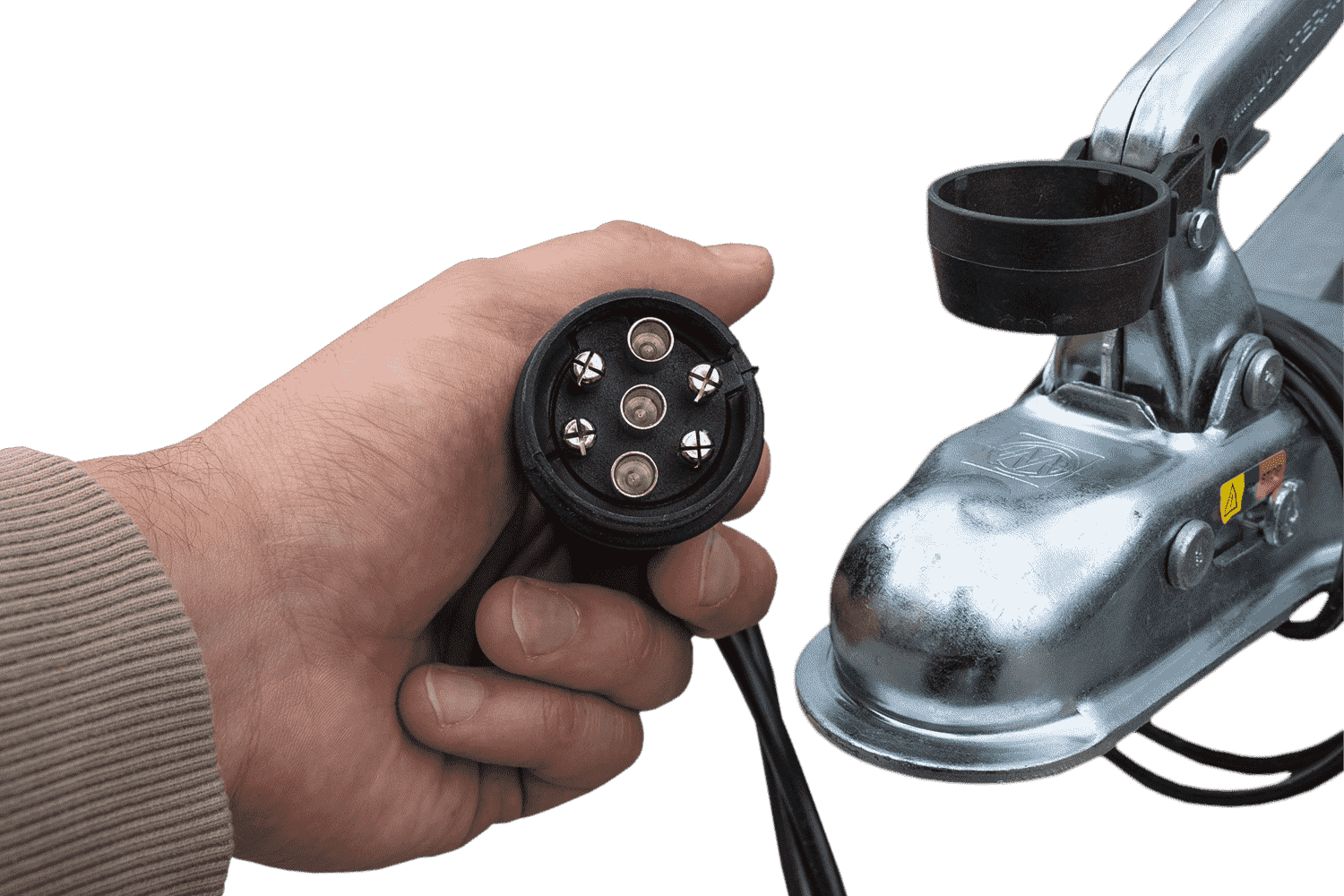 Remorque bagagère garden trailer 200 kipp 200 x 106 cm avec bâche haute bleue, arceau et roue jockey 4