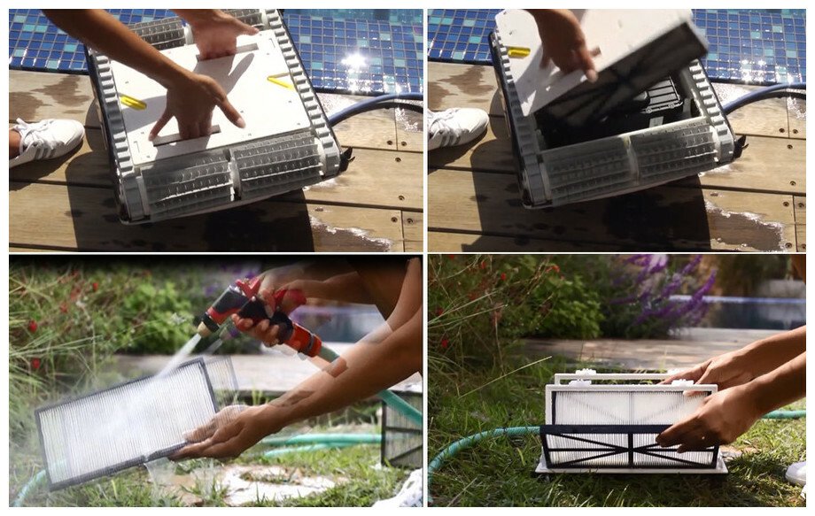 Robot Dolphin Nauty TC brosse combinée + télécommande 2