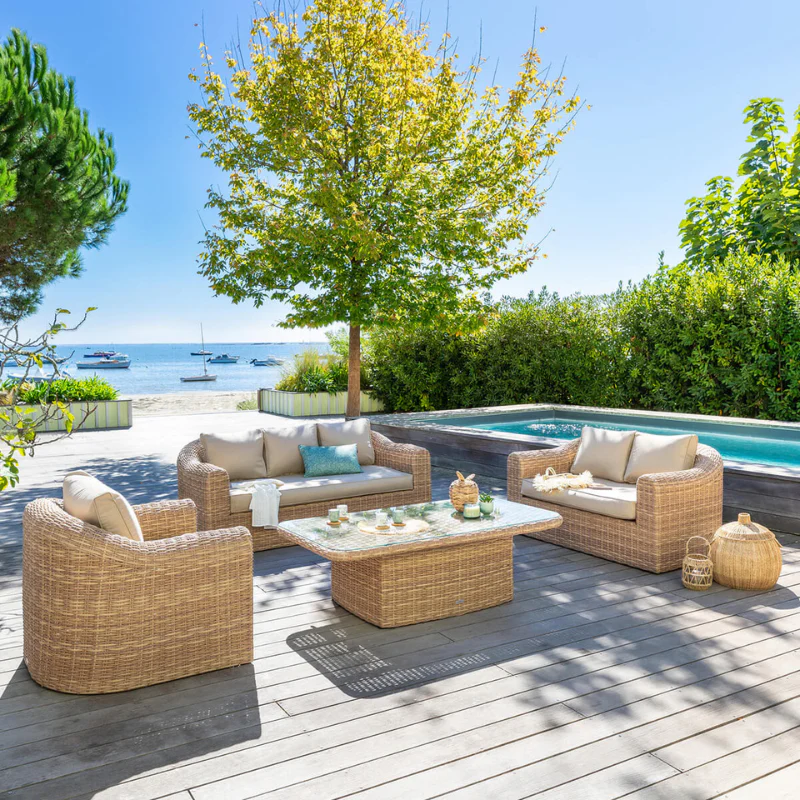 Salon de jardin BORA - 6 places