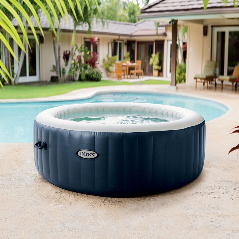 Spa Intex Pure Spa Blue Navy bulles 4 places luxe 3