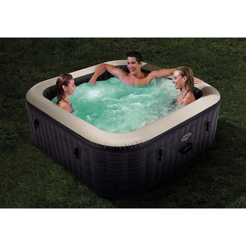 Spa Intex Pure Spa Ardoise bulles 6 places luxe 2